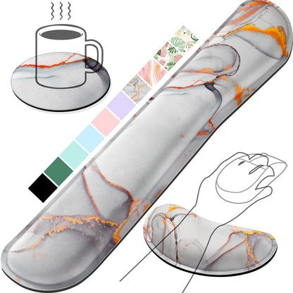 Gimars Memory Foam Wrist Rest for Computer Keyboard, Wrist Support for Office Gaming