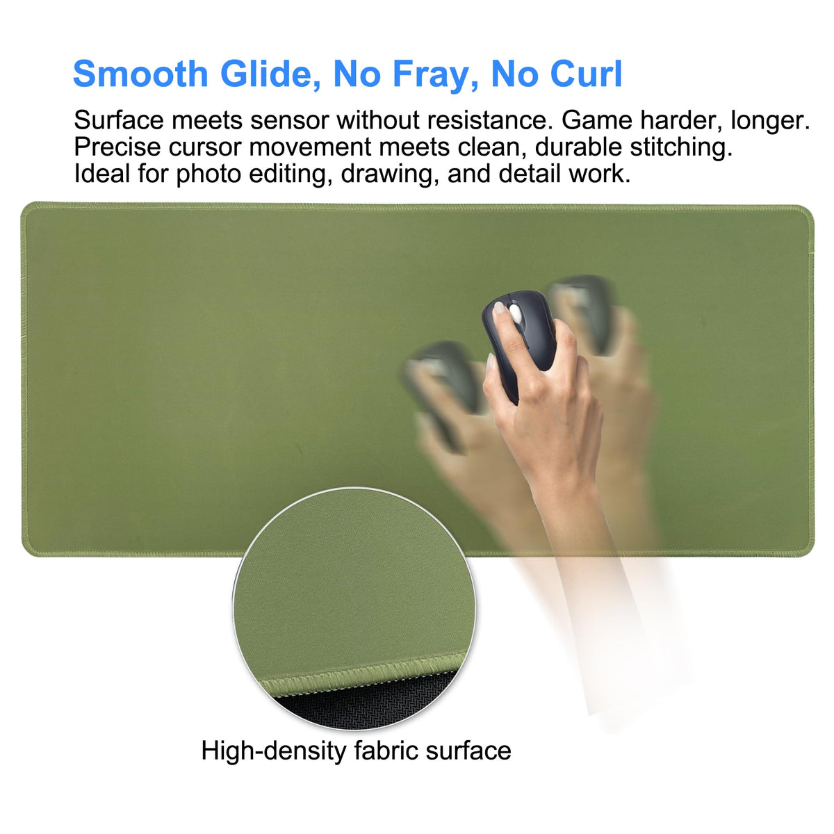 Large Mouse Mat 70x30cm - Variety in colours