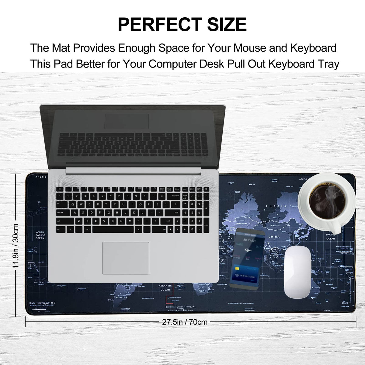 Large Mouse Mat 70x30cm - Variety in colours
