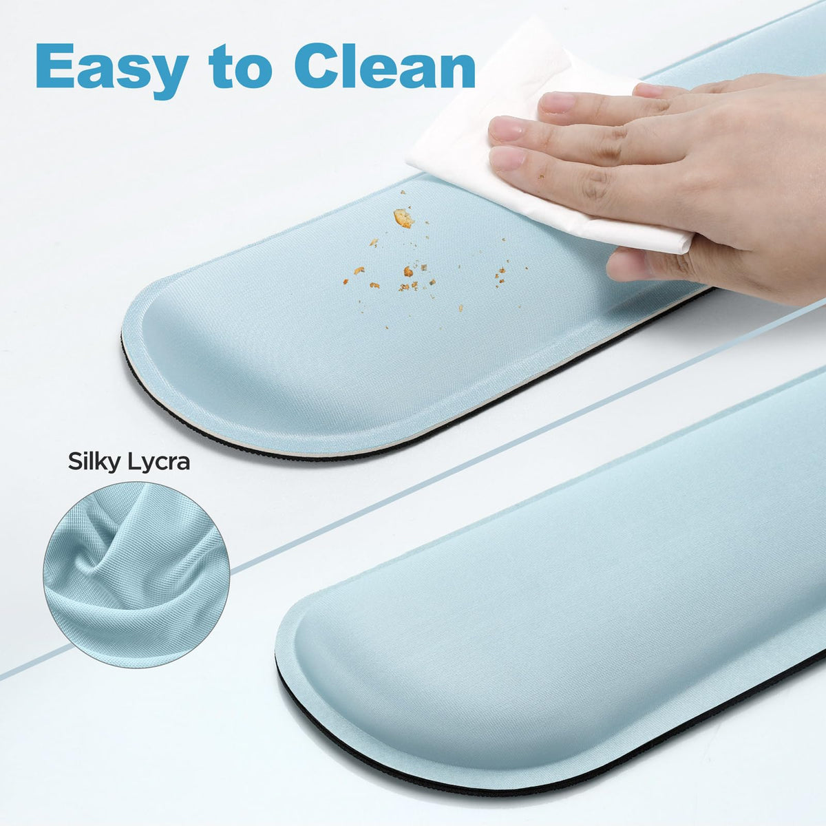 Gimars Memory Foam Wrist Rest for Computer Keyboard, Wrist Support for Office Gaming