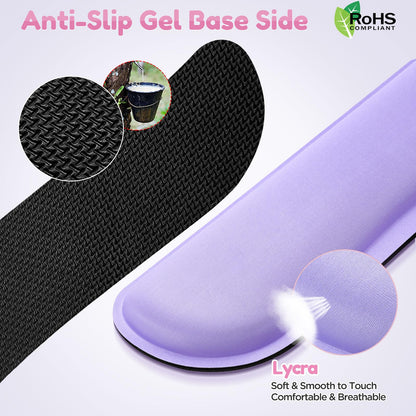 Gimars Memory Foam Wrist Rest for Computer Keyboard, Wrist Support for Office Gaming