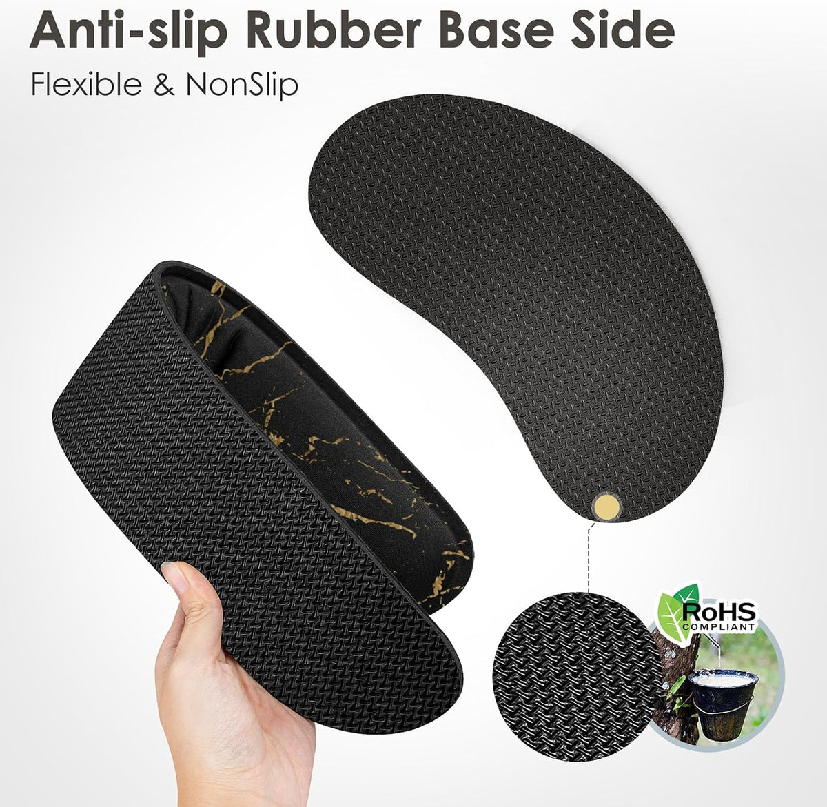 Gimars Memory Foam Wrist Rest for Computer Keyboard, Wrist Support for Office Gaming