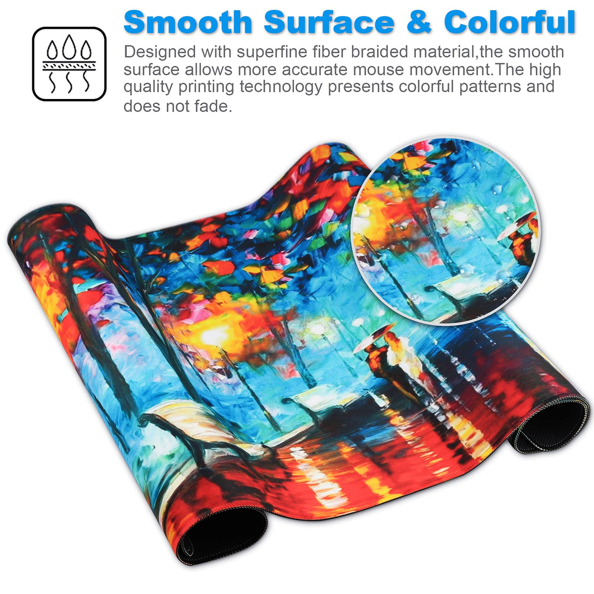 Large Mouse Mat 70x30cm - Variety in colours