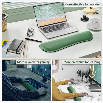 Gimars Memory Foam Wrist Rest for Computer Keyboard, Wrist Support for Office Gaming
