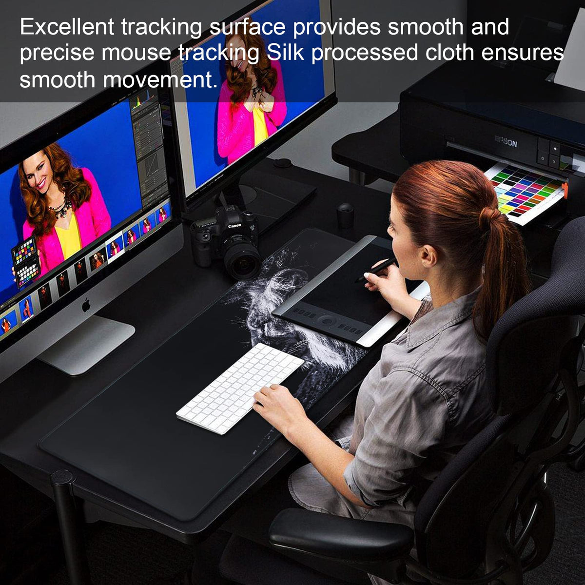 Large Mouse Mat 70x30cm - Variety in colours